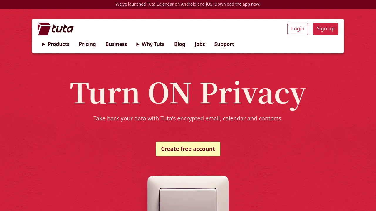 Tuta Open Source Alternative To Microsoft Gmail And Google